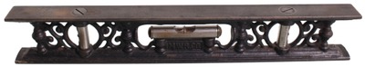 M.W. Robinson, Brooklyn, New York: Cast Iron Plumb & Level