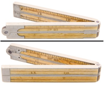 STANLEY (Unmarked), No. 88: One Foot/ Four Fold Folding Rule