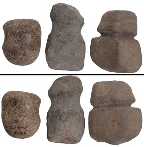 Unmarked: Three Small Size Native Amer. Axes