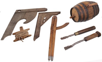 Assorted Makers: Lot Of Early Type Hand Tools