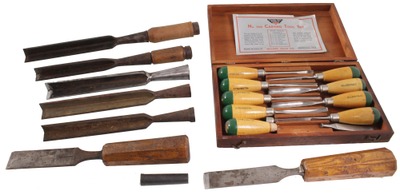 Assorted Makers: Lot Of Clean & Uable Edge Tools