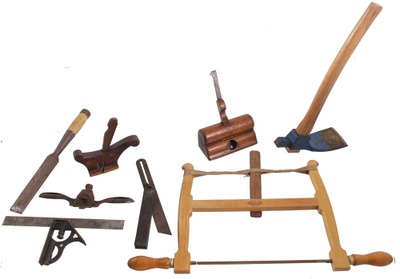 Assorted Makers: Lot Of Clean And Usa Woodworking Tools