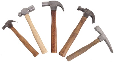 David Maydole Hammer Company, Norwich, New York: Lot Of Five Clean Maydole Hammers