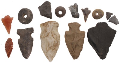 Unmarked: Coll. Of Native Amer Stone Items