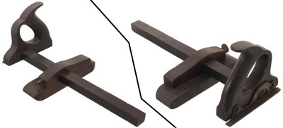 Thomas Rice, Boston, Massachusetts: Rosewood Slitter Marking Gauge