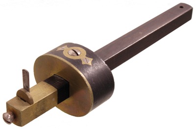 Alex. Mathieson & Son, Glasgow, Scotland: Extra Clean Ebony Slitting Gauge