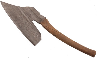 Unmarked: Fancy Decorated "Goosewing" Axe