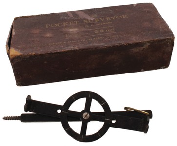 George Philip & Son, Ltd., London, England: "Philip's Pocket Surveyor" Tool