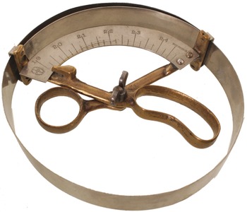 Eureka Tool & Machine Company, Newark, New Jersey: Solid Brass Hat Measure Gauge