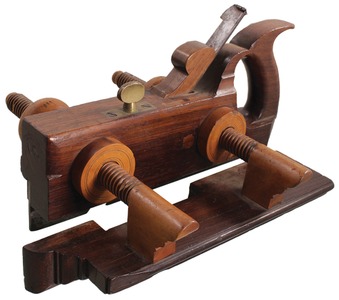 Greenfield Tool Company, Greenfield, Massachusetts, No. 549: Handled Rosewood Plow Plane
