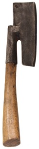 Unmarked: Classic "Doloire" Wagoner's Axe