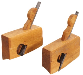 Unmarked: Pair Of Right & Left Hand Molding Planes