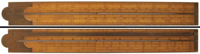 Stanley Rule & Level, No. 15: Two Foot, Two Fold Folding Rule