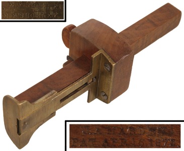 John A. Marden, Veazie, Maine: Marden's Patent Marking Gauge