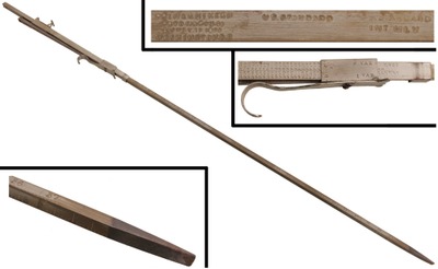 Stanley Rule & Level: Orig. Prime & Mckean Calipertage Rod