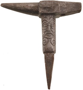 Unmarked: Whimsical Forged Jeweler's Anvil