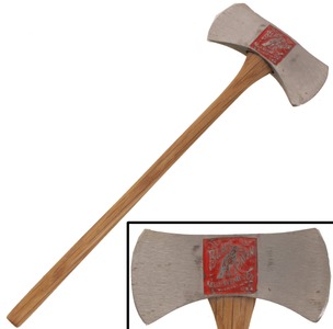 Paul Hamler: Miniature Model Of "Black Raven" Axe