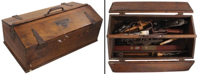 Stanley Rule & Level, No. 888 A: Essentially Complete Tool Chest & Tools