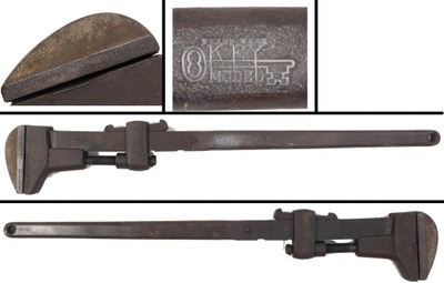 L. & A.G. Coes & Company, Worcester, Massachusetts: Early 38" "Key Lock" Wrench