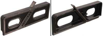 Stanley Rule & Level, No. 144: 3/8" Cast Iron Corne Rounding Plane