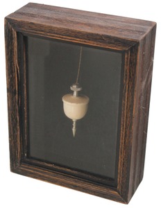 Unmarked: Fancy Turned Bone Plumb Bob