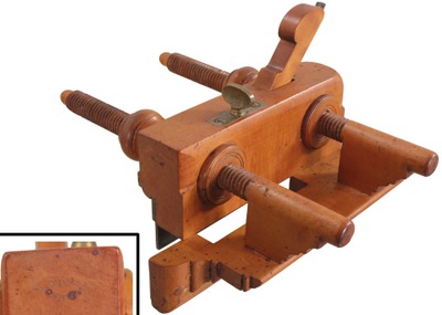 A. & E. Baldwin, New York, New York: Unhandled Boxwood Plow Plane