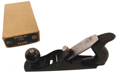 Stanley Rule & Level, No. 40: R'wood Hdle. Scrub Plane