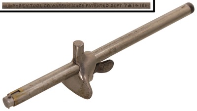 Humphrey Tool Company, Warren, Massachusetts: Rare Early Patent Marking Gauge