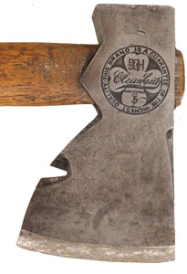 Dunham, Carrigan & Hayden, San Francisco, California: "Cleancut" Embossed Hatchet