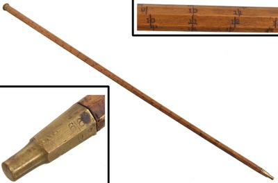 STANLEY (Unmarked), No. 48: Early Board Cane Rule
