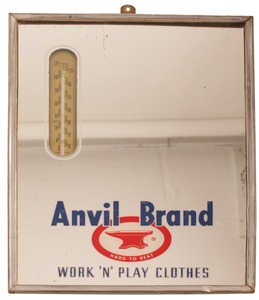 Anvil Knitwear, High Point, North Carolina: "Anvil Brand" Adv. Mirror