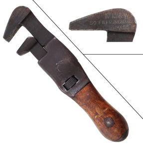 Macomber & Whiting Whiting, South Framingham, Massachusetts: Johnson's Patent Pivot Jaw Wrench