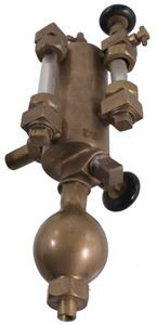 Detroit Lubricator Company (unmarked): Complex Machine Bronze Lubricator