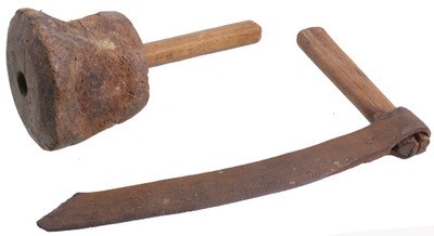 Unmarked: Early Hand Forged Riving Froe