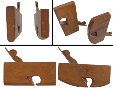 Unmarked: Two Craftsman Made Round Molding Planes