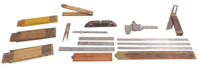 Assorted Makers: Lot Of Assorted Earl Layout Tools