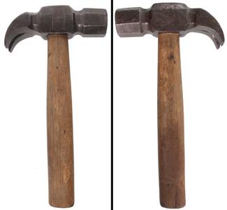 Unmarked: Heavy Octagon Face Claw Hammer