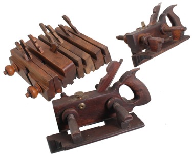 Assorted Makers: Lot Of Asst. Wooden Woodworking Plane