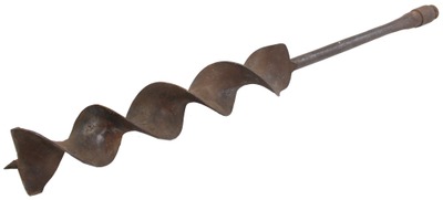 Unmarked: Massive 5 1/2" Spiral Auger Bit