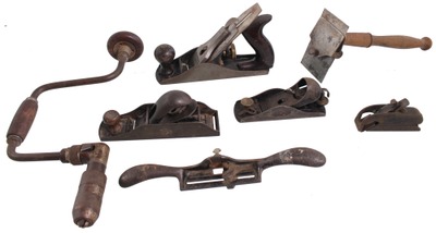 Assorted Makers: Lot Of Clean & Usble Woodworking Tools