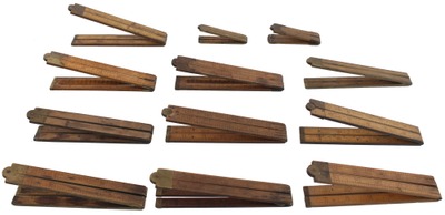 Stanley Rule & Level: Lot Of Assorted Folding Rules