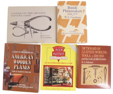Assorted Makers: Five Out Of Print Tool Reference Books