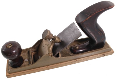 Unmarked: Cast Brass Pattern Mkr.S Sole Plane