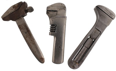 Assorted Makers: Three Uncommon Adjustable Wrenches