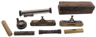 Assorted Makers: Lot Of Seven Clean Precision Levels