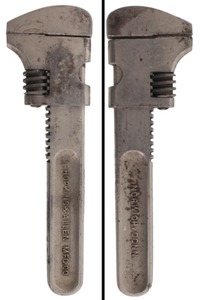 Hopkins & Allen, Norwich, Connecticut: Rare Screw Adjust "Bicycle" Wrench