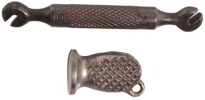 Unmarked: Two Extra Small Bicycle Spoke Wrenches