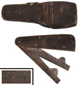 New York Knife Company, Walden, New York: Rare Maker Marked Phlebotomist's Fleam