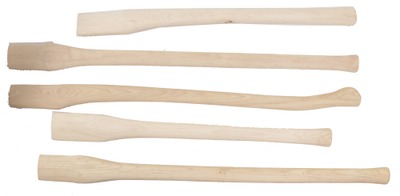 Unmarked: Lot Of Five Unused Axe Handles