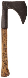 Unmarked: Early Dbl. Bevel Hand Axe